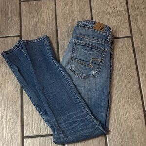 American Eagle Outfitters Light Blue Flare Jeans